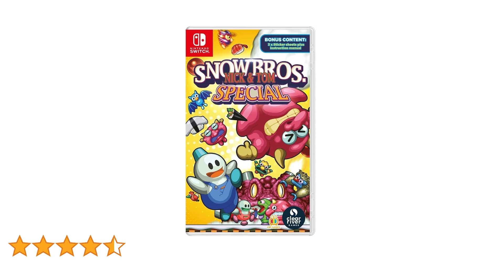 SW スノーブラザーズ BROS NICK & TOM 北米限定 新品 Amazon.co.jp: Snow Bros. Nick & Tom Special (輸入版:北米) – Switch